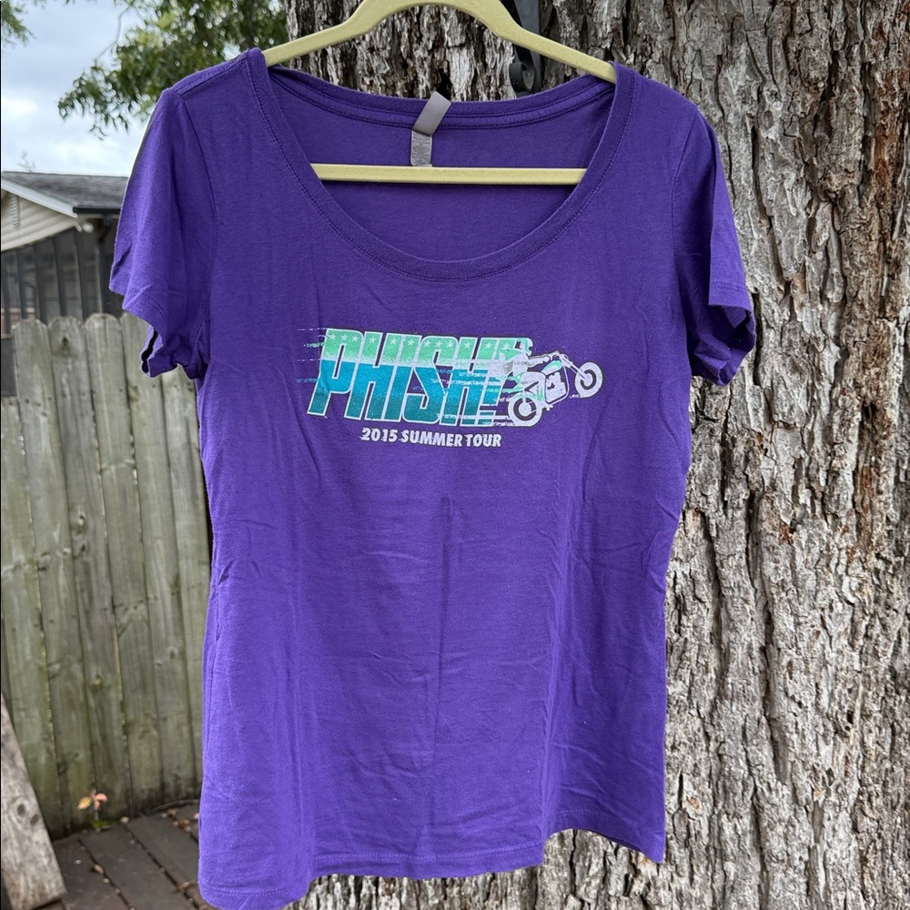Phish Summer Tour 2015 Graphic T-Shirt, Women’s Size XL